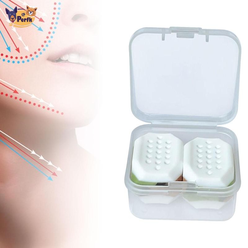 2 Chiếc Hàm Tập Thể Dục Mặt Máy Tập Jawline Shaper Jawline Tập Thể Dục Đôi cằm Giảm Hàm Huấn Luyện Dành Cho Nam Nữ Người Mới Bắt Đầu