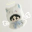 Quần áo búp bê Cotton FUHUIOT 10cm, Bộ đồ dễ thương Trang phục quần áo búp bê 20cm, Không có thuộc tính Quần áo búp bê Áo choàng sang trọng Trang phục Bộ quần áo búp bê màu xanh Quà tặng trẻ em