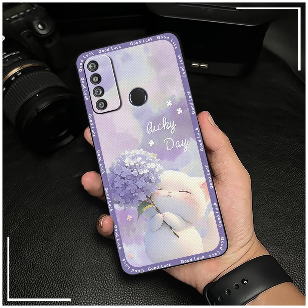Ốp Điện Thoại Chống Sốc Graffiti Cho Vsmart Live4 Ốp Lưng Chống Bụi Dễ Thương Bọc Toàn Bộ Silicon Chống Thấm Nước Bền TPU Bảo Vệ Túi Điện Thoại Vỏ Mềm Động Vật Hoạt Hình Chống Va Đập