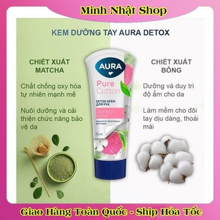 [DATE MỚI] Kem tay Aura Nga 75ml giúp dưỡng ẩm, mềm mịn