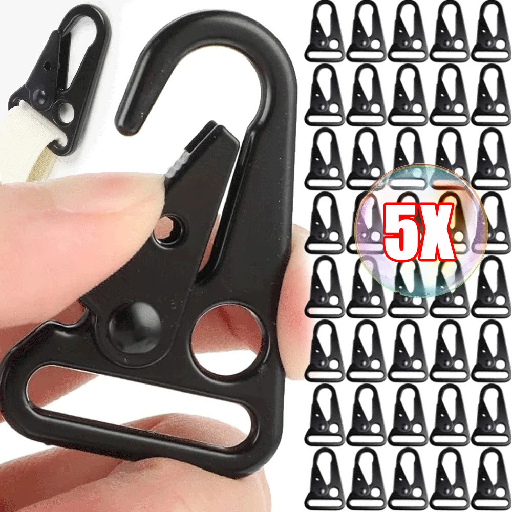 1 / 3 / 5 CÁI Móc khóa an toàn Carabiner Clip - Móc thắt lưng kim loại hạng nặng - Dụng cụ leo núi thực tế