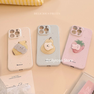 Ốp Điện Thoại TPU Cho iPhone 11 12 13 14 15 16 Pro Max Apple iPhone Case 16Plus Xs Max 7 8Plus Chống Rơi Màu Hồng Bảo Vệ Camera