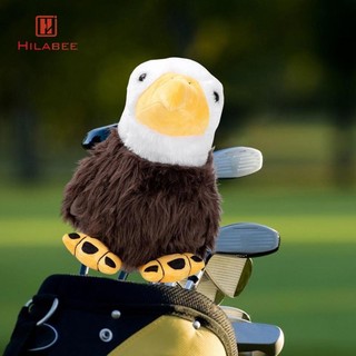 HILABEE Eagle Plush Driver Head Cover, Golf Club Head Cover, Golfer Gift, Chống Trầy Xước Mềm Đa Năng Ngộ nghĩnh Golf Headcover Protector