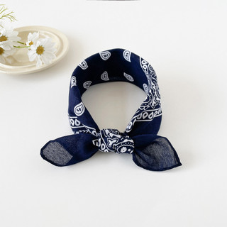 Phong Cách Mới Và Hông Khăn Lụa Cho Nữ 50cm Vải Lanh Cotton Nhỏ Vuông Khăn Thích Hợp Cá Tính In Hạt Điều Khăn Trùm Đầu Khăn quàng Cổ