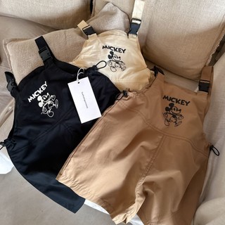 Quần yếm mùa hè mới cho bé trai, quần short hoạt hình cho bé gái, quần thường ngày phong cách Hàn Quốc