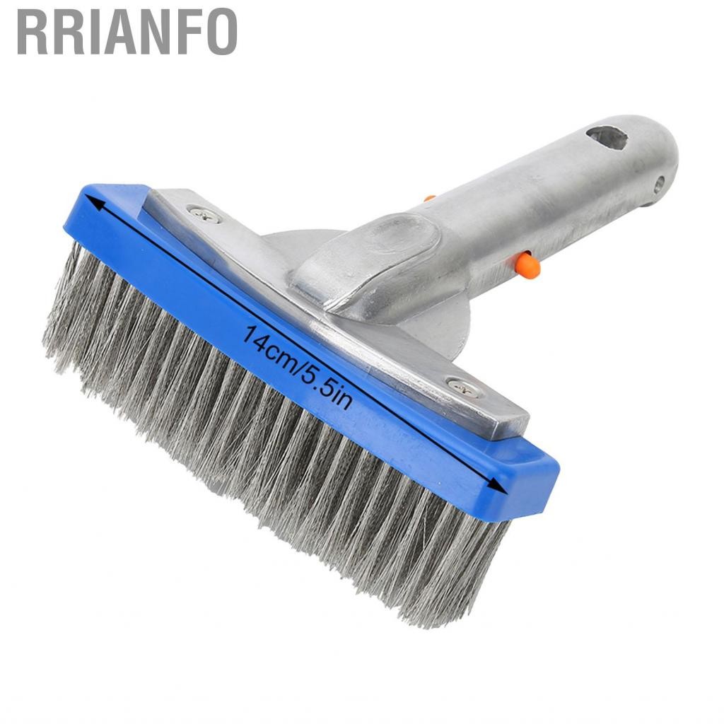 Rrianfo Rrianfo -VN Sutinna 5in Bàn chải hồ bơi bằng thép không gỉ - Hiệu suất cao có khả năng chịu được