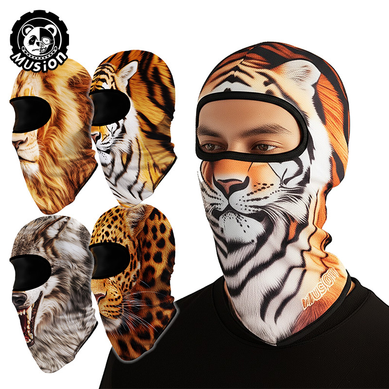 Mặt nạ Musion 3D hình động vật toàn mặt thích hợp lễ hội âm nhạc, raves, trượt tuyết, halloween hoặc tiệc ngoài trời balaclava