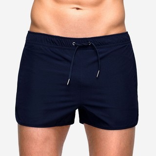 Men's Summer Quick-Drying Marathon Track and Field Beach Pants Elastic Mesh European and American Fitness Surfing Sprint Sports Shorts TLkb