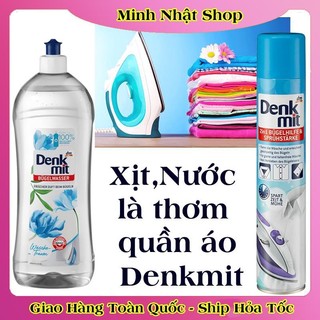 Xịt, Nước Thơm Là Quần Áo Denkmit - Hàng nội địa Đức