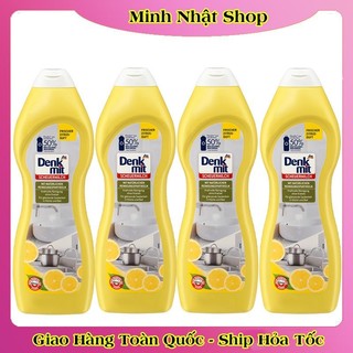 Tẩy rửa xoong nồi bồn rửa Denkmit 750ml tẩy inox sáng bóng -  Hàng nội địa Đức