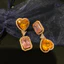 Tính Khí Đẹp Phong Cách Mới Thời Trang Tua Rua Zircon Bông Tai Dài