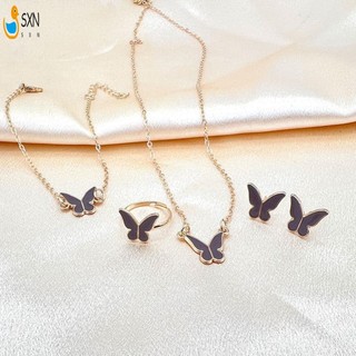 Vòng Tay Vòng Cổ Bông Tai Bộ Đầy Màu Sắc Tính Khí Bộ Trang Sức Quà Tặng Cho Kỷ Niệm Sinh Nhật Giáng Sinh