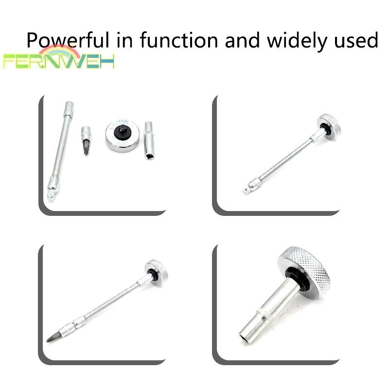 [Fernweh] 1 / 4 3 / 8 1 / 2 Drive Palm Ratchet Bộ cờ lê có thể đảo ngược Ratcheting Finger Ổ cắm Driver Stubby Thumbwheel Ratchet cho không gian chật hẹp [MỚI]