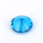 200 Chiếc 100 Chiếc Tròn Cắt Biển Đen Xanh Rời Thủy Tinh Đá Quý Tổng Hợp Cho Trang Sức DIY 4 ~ 10 Mm
