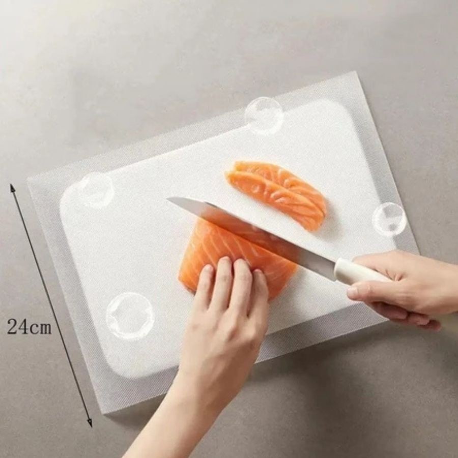 Cuộn Lót Thớt Kháng Khuẩn Dùng Một Lần Chống Trơn Trượt, Tấm Lót Thớt Dùng Một Lần Dài 300cm