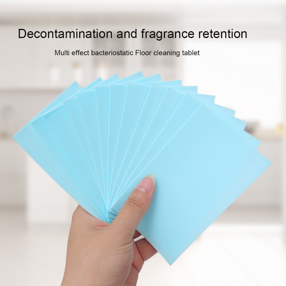 [H & L] Tấm lau sàn chuyên nghiệp 90 chiếc - Công thức cô đặc Loại bỏ vết bẩn khó khăn, Bề mặt khử mùi enzyme sinh thái, 30 / 60 / 90 Viên nén hòa tan nhanh