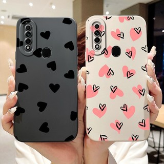 Dành Cho Oppo A31 (2020) / A8 (2019) Vỏ Hoạt Hình Mèo Thỏ Dễ Thương Mới Oppo A31 A8 CPH2015 Vỏ Điện Thoại Silicon Mềm Bảo Vệ Ống Kính
