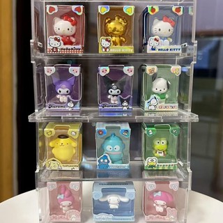 ZW [Chính hãng] (Hộp một loại) Sanrio Family Rice Grain Doll Mini Cute Grain Series Hộp bí ẩn Hợp thời trang Đồ chơi búp bê sưu tập