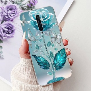 Ốp Lưng Mới Cho OPPO Reno 2 CPH1907 / Reno 2F CPH1989 / Reno 2Z CPH1945 Vỏ Hoa Thời Trang Silicon Mềm Trong Suốt