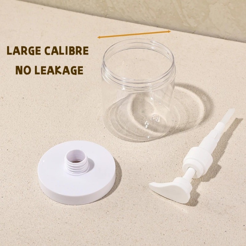 Bình đựng dầu gội dung tích lớn 500ml / 1000ml - Hộp đựng bơm có thể bơm lại bằng Gel tắm