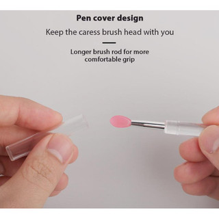 -Combo 5 Cọ Silicon Dẻo Tô Son Môi, Son Dưỡng  Rất Tiện Lợi, Thiết Kế Siêu Xinh, An Toàn Cho Môi
