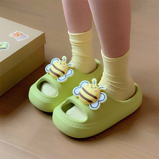 XIXITIAO Dép Đi Trong Nhà Họa Tiết Ong Dễ Thương Thoải Mái Thích Hợp Cho Mùa Hè