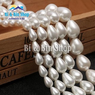Hạt Trai Chuỗi Ngọc Nhân Tạo Hình Giọt Nước Làm Dây Chuyền, Vòng Tay, Trang sức Thủ Công