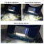 Fol Nâng cấp Tai nghe phóng đại với 4 đèn LED sáng Sạc USB cho thợ đồng hồ Nha sĩ Sở thích Cận cảnh nhiệm vụ