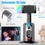 Chân máy Gimbal thông minh YRBWD AI, 360° Xoay Cử Chỉ Điều Khiển Giá Đỡ Điện Thoại, Chuyên Nghiệp Với Lấp Đầy Ánh Sáng Bluetooth Từ Xa Tự Động Theo Dõi Khuôn Mặt Gimbal Ổn Định Video Ngắn