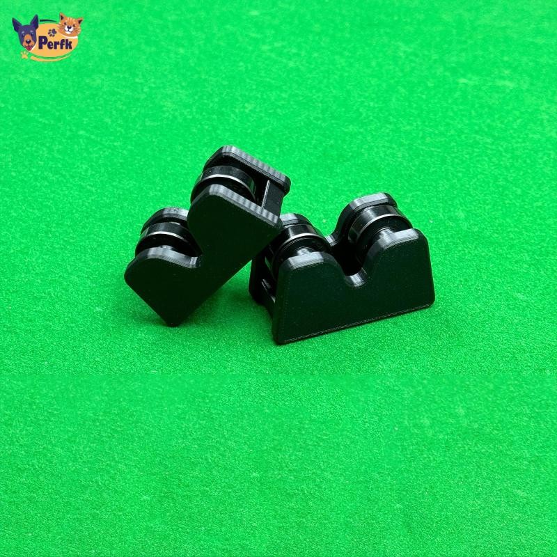 2 Chiếc Bida Cue Straightness Checker Bida Cung Cấp Nhỏ Gọn Snooker Club Con Lăn Máy Dò Thẳng Cho Nhà Thanh