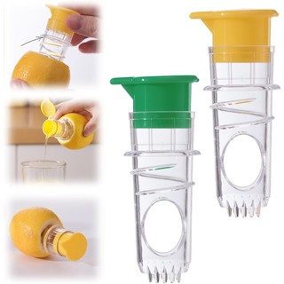 Máy ép chanh 2026 Vít Hướng dẫn sử dụng Máy ép trái cây cam quýt có bộ lọc tích hợp Dễ sử dụng cho cocktail chanh màu cam Sử dụng trong nhà bếp nhựa tái sử dụng cầm tay di động nhỏ gọn