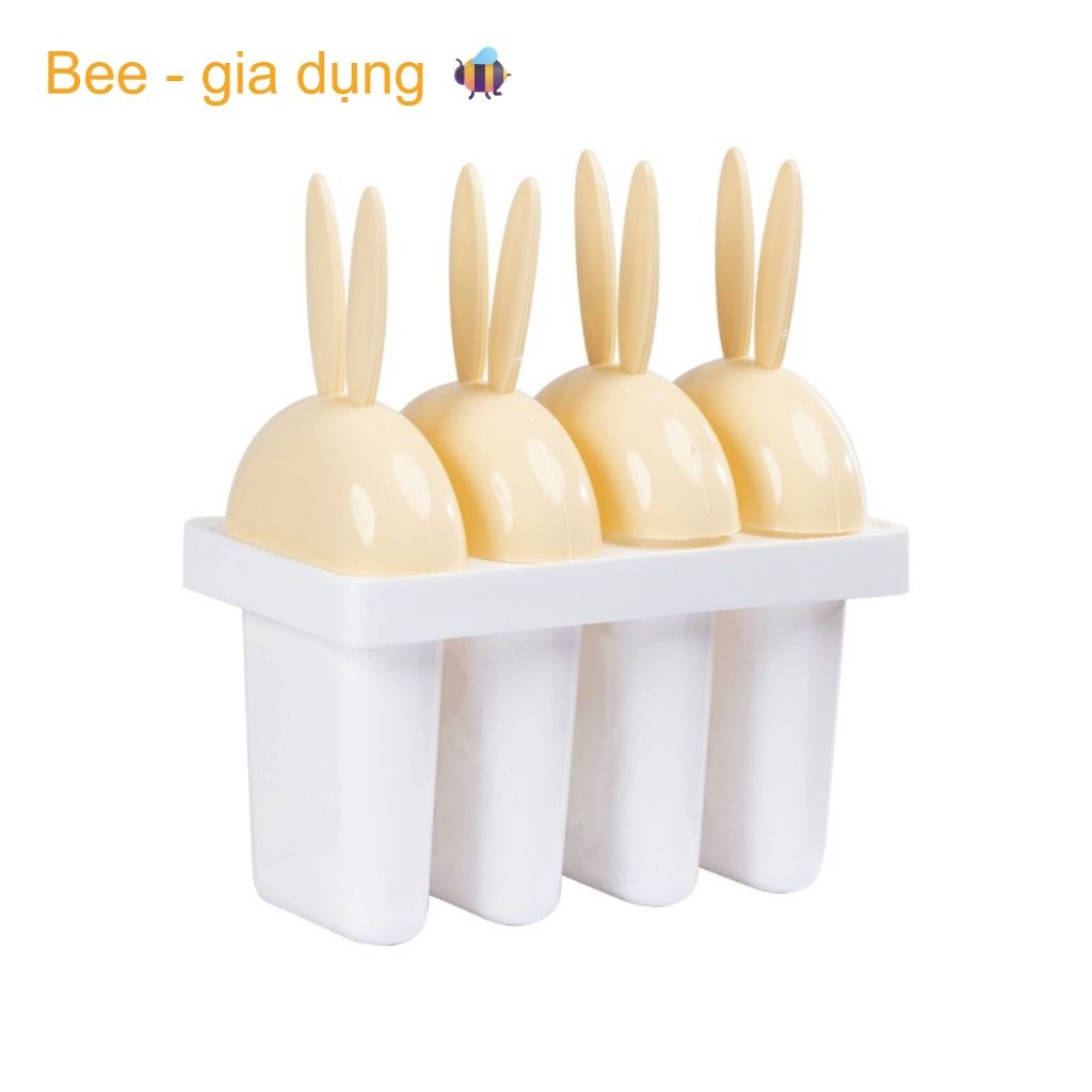 Khay làm kem tai thỏ, Khuôn làm kem chính hãng Việt Nhật