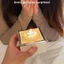 Hộp đựng bánh gấu nhỏ AMLU, Hộp đựng nhẫn lật tự động nến hình gấu, Cơ chế thiết kế quay lãng mạn Hộp xoay bánh Mini kỷ niệm