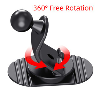 Giá đỡ điện thoại ô tô MELEN, đế dán giữ an toàn, đầu bi 17mm xoay 360°, phụ kiện xe