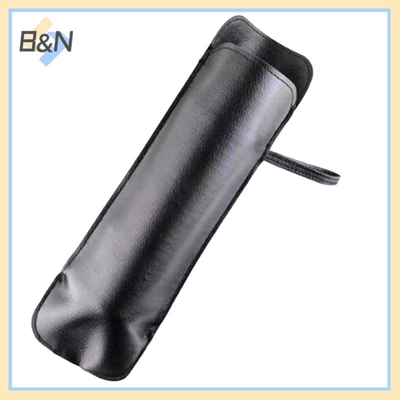 B & N Da Đen Bao Da Ô Di Động Chống Thấm Nước Ô Lưu Trữ Túi Đựng Nước Thấm Hút Túi Ô Siêu Mịn.