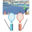 BTM Cặp Nhẹ Cảm Biến Chuyển Động Mạnh Mẽ Vợt Thiết Kế Công Thái Học Chơi Game Cảm Biến Chuyển Động Phụ Kiện Trò Chơi Cho NS2 Switch2