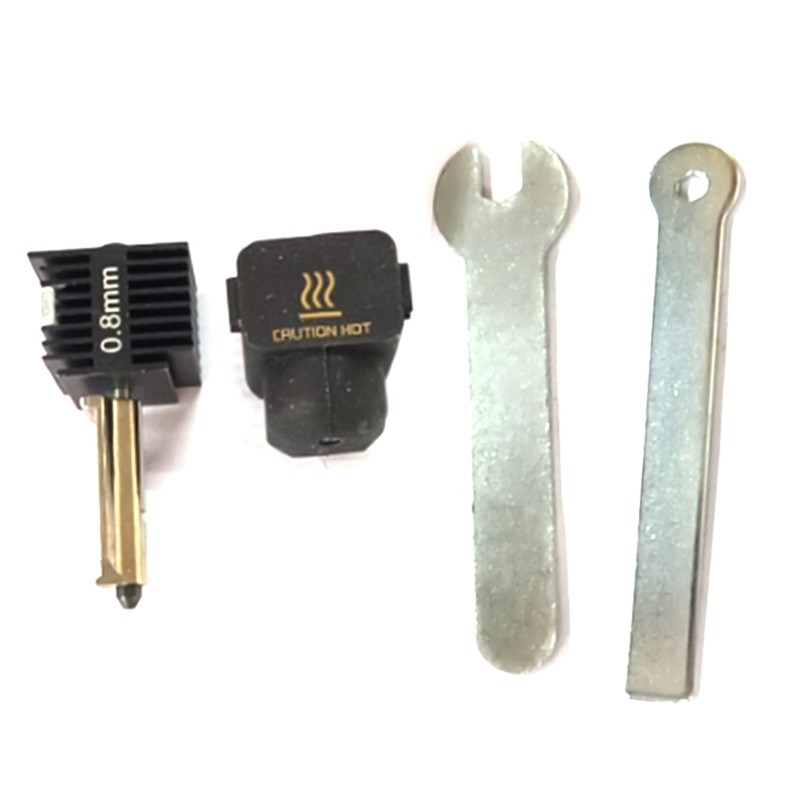 KING 0 2 0 4 0 6mm Vòi phun Hotend Kit cho Bambu Lab A1 Mini 3D Máy in Hot End Vòi phun thay thế