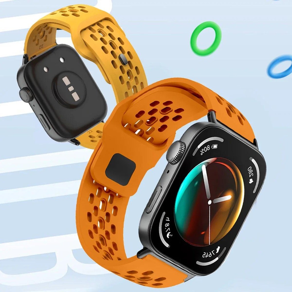 Dây đeo silicon thoáng khí cho Huawei Watch Fit 5/Fit 5 Pro/Fit 4/Fit 4 Pro/Fit 3