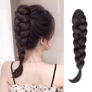 NCE Tóc Giả Đuôi Ngựa với Kẹp Tóc Lông Tơ Dài - Phụ Kiện Thời Trang Cho Nữ