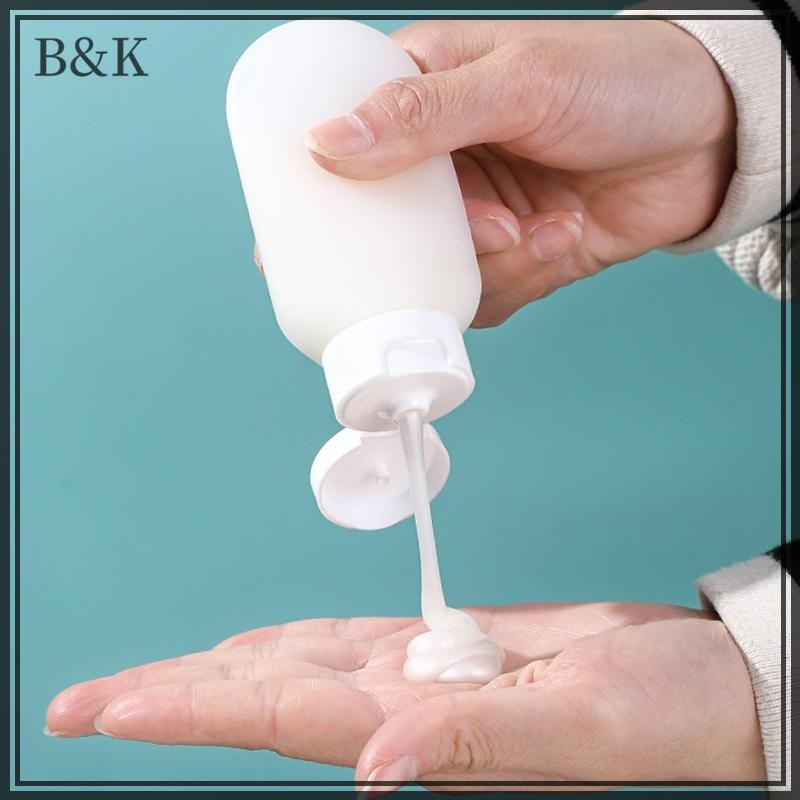 Lady 3 Cái / bộ Chai Có Thể Đổ Lại 60ml Silicon Mềm Lotion Hộp Bóp Ống Trống Chai Di Động Du Lịch Dầu Gội Chai VN