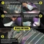 Băng cắt bọc Vinyl GILL, Băng dính nhiều mục đích, Chất liệu mềm màu xanh lá cây 5m / 10m Băng không dao