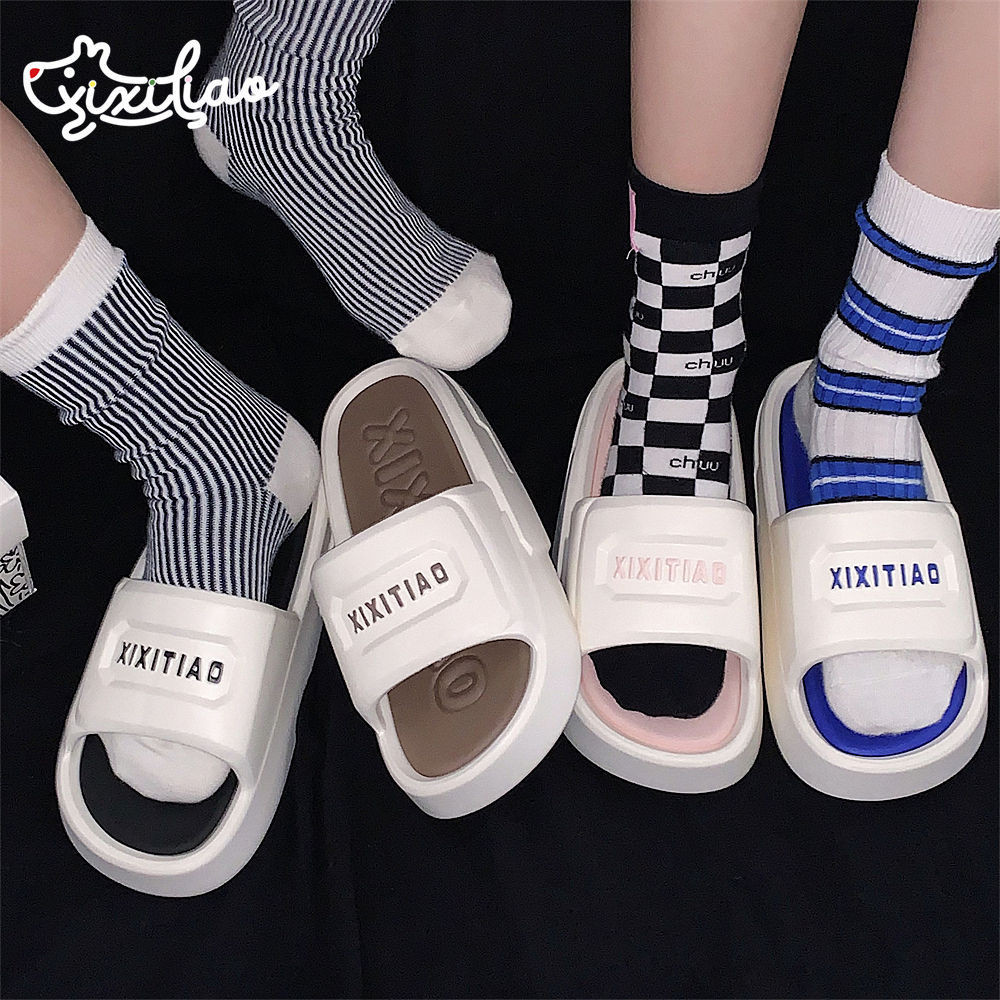 XIXITIAOEVA Dép Sandal Dép Mùa Hè Nam Nữ Phong Cách Mới Thể Thao Ngoài Trời Phong Cách Màu Sắc Phù Hợp Với Dép