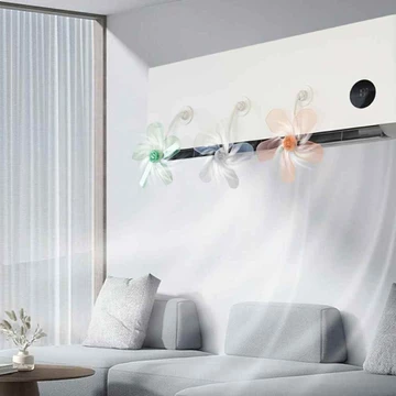 Set 3 quạt tản gió điều hòa, quạt chuyển hướng gió điều hòa máy lạnh 5 cánh, điều chỉnh 360 độ-MEDAA