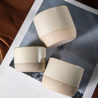 PENTAXZR Trà, Cốc Cà Phê Cổ Điển Tối Giản Phong Cách Nhật Bản, Cốc Nước Retro Gốm Espresso Cốc Văn Phòng