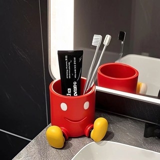 Giá đỡ bàn chải đánh răng phong cách Mickey Hoạt hình Hàng hóa Giá đựng bàn chải đánh răng dễ thương