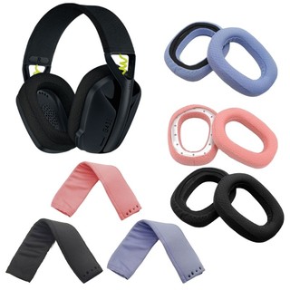 Treo cách ly tiếng ồn Đệm thay thế tai Muff Earpads Lưới vải cho tai nghe G435