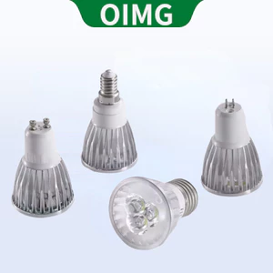 Oimg 85-265V Siêu Sáng GU10 / E27 / E14 24° Bóng đèn LED COB 3W / 5W / 9W Ấm / Trung tính / Trắng / Tricolor