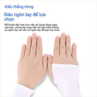 Tay áo chống nắng co giãn, vải mát, thoáng khí - hoàn hảo cho nam và nữ làm việc dưới trời nắng