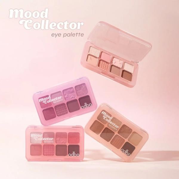 Bảng Phấn Mắt ODBO OD2030 8 Ô Mood Collector Eye Palette Mịn Lì Dễ Tán Lâu Trôi