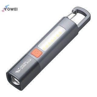 Đèn pin LED siêu sáng YOWEI XP có móc, sạc di động, cắm trại